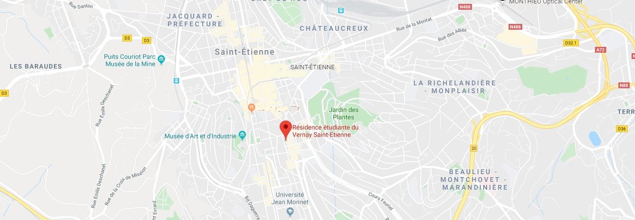 Logement étudiant saint étienne avec wifi